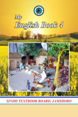 4th Class My English Text Book in PDF by Sindh Board