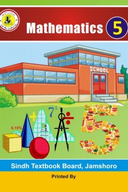 5th Class Mathematics Text Book in English by Sindh Board (STBB)